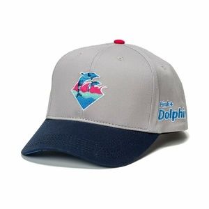 Pink Dolphin Mens Camo Waves Snapback Hat Grey NWT